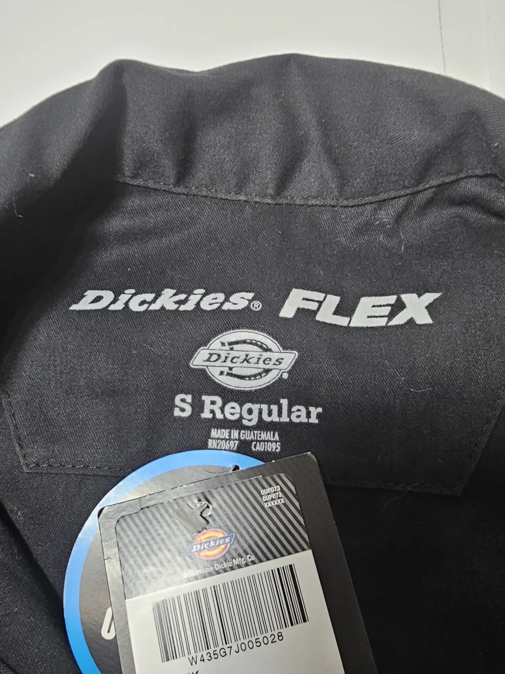 Dickies Navy Short Sleeve Flex Work Coverall Sz S Workwear